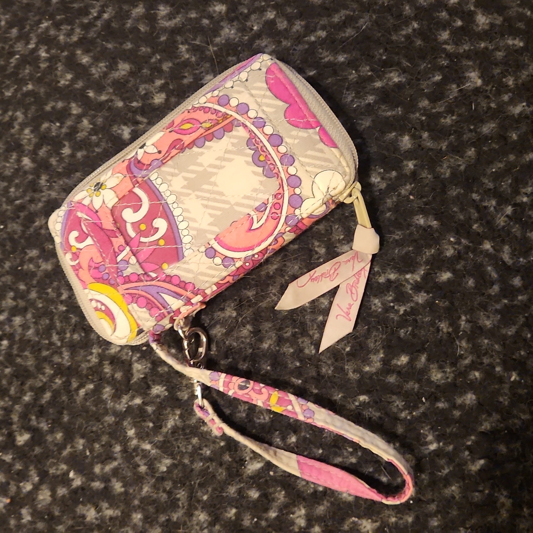 Vera Bradley Paisley Wristlet Wallet